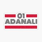 01 Adanalı Plaka Araba Sticker Yapıştırması