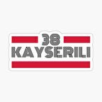 38 Kayseri Plaka Araba Sticker Yapıştırması