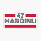 47 MArdinli Plaka Araba Sticker Yapıştırması
