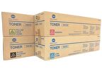 Konica Minolta Bizhub TN613 Complete Toner Cartridge Set