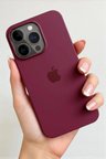 IPhone 14 PRO Uyumlu Kılıf Logolu Lansman Soft Yumuşak Içi Kadife Silikon Kapak