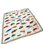 Cacharel 90*90 Twill Eşarp (02182)