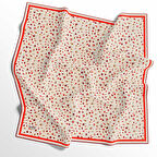 90 X 90 İpek Vual  İnce Eşarp - 03575
