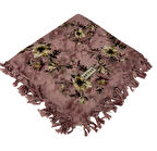 Sökme Boncuklu Pamuk Yazma - 95 x 95 - 04650