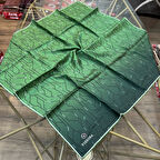 %100 Twill İpek 90x90 Eşarp - 04897
