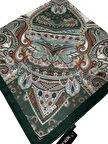 120x120 Etnik Desenli Soft Pamuk Eşarp - 04919