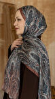 75 x 180 - İdol İpek Şal-5014-04932