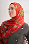 İthal Vual Almond Blossom Desen Şal -4464
