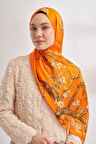 İthal Vual Almond Blossom Desen Şal -4464