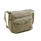 Postacı Çanta Çok Bölmeli Kullanışlı Klinkır Yağmura Dayanıklı Kumaş Çapraz Askılı