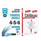 Pegem 2024 KPSS Eğitim Bilimleri Türkiye Geneli 4-5-6 Deneme ve AKM Dil Bilgisi Soru Bankası Seti
