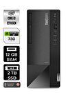 Lenovo NEO 50T i3 12100 12GB RAM 2TB SSD GT730/4GB W11HOME 11SC001ATX MASAÜSTÜ PC & PER4 BELLEK