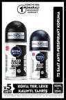 Nivea MEN Erkek Roll-on Deodorant Black&White Invisible Original 50ml Ve Mini Roll-on 25ml, 72 Saat Koruma