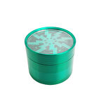 Yeşil 63 mm. Tütün Baharat Herbal Öğütücüsü Parçalayıcı pt55ys