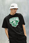 Doctor Doom Baskılı Unisex Oversize Marvel Tişört