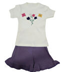 Babydoll 2li Takım Kiddyland Skate Mor