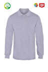Myform 08107 T-Shirt Uzunkol Eco Polo Gri