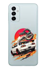 Samsung Galaxy M14 Uyumlu GTR Güneş Ejderha Tasarımlı Baskılı Silikon Kılıf