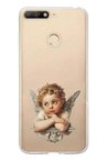Huawei Y6 2018 - Honor 7A Uyumlu Cupid's Dream (Eros’un Rüyası) Baskılı Silikon Kılıf