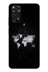 Redmi Note 11 - 11s Uyumlu Dünya Haritası Uçuş Baskılı Silikon Kılıf