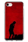iPhone 6 - 6S Uyumlu Gölge ve Siluet Detaylı Atatürk Baskılı Silikon Kılıf