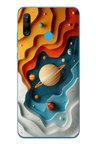 Huawei P30 Lite Uyumlu Uzay Renk Paleti Baskılı Silikon Kılıf
