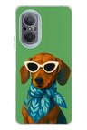 Huawei Nova 9 Se Uyumlu Cool Dachshund Köpek Baskılı Silikon Kılıf