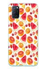 Oppo A52 Uyumlu Karpuz ve Kan Portakalı Baskılı Silikon Kılıf