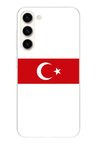Samsung Galaxy S25 PLUS Uyumlu Türk Milli Takım Beyaz Forma Baskılı Silikon Kılıf