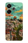 Redmi 13 Uyumlu Özgür Filistin ve Kubbetüs Sahra Baskılı Silikon Kılıf