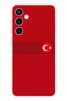 Samsung Galaxy S23 FE Uyumlu Türk Milli Takım Izgara Desenli Forma Baskılı Silikon Kılıf