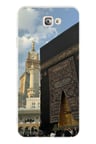 Samsung Galaxy J7 Prime Uyumlu Manevi Huzur Kabe Kapısı Umre Baskılı Silikon Kılıf