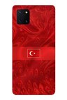 Samsung Galaxy Note 10 Lite Uyumlu Türk Milli Takım Desenli Forma Baskılı Silikon Kılıf