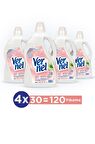 Vernel Aloe Vera Beyazlar ve Renkliler İçin Yumuşatıcı 4 x 3000 ml 120 Yıkama