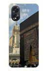 Oppo A38 Uyumlu Manevi Huzur Kabe Kapısı Umre Baskılı Silikon Kılıf