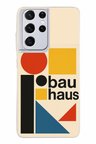Samsung Galaxy S21 ULTRA Uyumlu Bauhaus Akımı Baskılı Silikon Kılıf