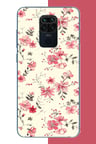 Redmi Note 9 Uyumlu kırmızı pattern Baskılı Silikon Kılıf