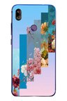 Redmi Note 7 Uyumlu Dik Çiçek Tabloları Baskılı Silikon Kılıf