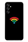 Samsung Galaxy A24 Uyumlu Wifi Simgesi Baskılı Silikon Kılıf