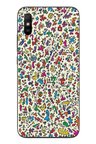 Redmi 9A Uyumlu Hayvan Kaosu Baskılı Silikon Kılıf