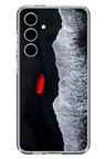 Samsung Galaxy S24 FE Uyumlu Kırmızı Tekne Yalnız Baskılı Silikon Kılıf