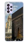 Samsung Galaxy A32 Uyumlu Manevi Huzur Kabe Kapısı Umre Baskılı Silikon Kılıf