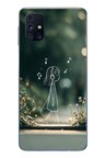 Samsung Galaxy M31s Uyumlu Neon Kız Çocugu Baskılı Silikon Kılıf