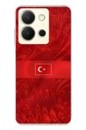 Vivo Y36 Uyumlu Türk Milli Takım Desenli Forma Baskılı Silikon Kılıf