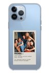 iPhone 13 PRO MAX Uyumlu Friends Mini Poster Tasarımlı Baskılı Silikon Kılıf
