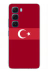 Infinix Hot 60 - Hot 60i Uyumlu Türk Milli Takım Kırmızı Forma Baskılı Silikon Kılıf