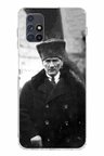 Samsung Galaxy M51 Uyumlu Mustafa Kemal Atatürk Portre Baskılı Silikon Kılıf