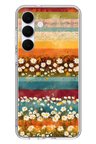 Samsung Galaxy S25 FE Uyumlu Çiçek Katmanları Baskılı Silikon Kılıf