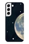 Samsung Galaxy S22 Uyumlu Minimalist Galaksi Yıldızlı Gece Baskılı Silikon Kılıf