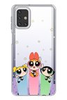 Samsung Galaxy M31s Uyumlu Powerpuff Girls Tasarımlı Baskılı Silikon Kılıf